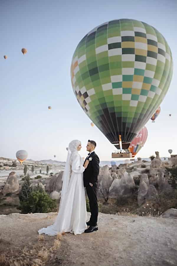 Ayşe + Yasin Kapadokya Gündoğumu + Yılkı Atları